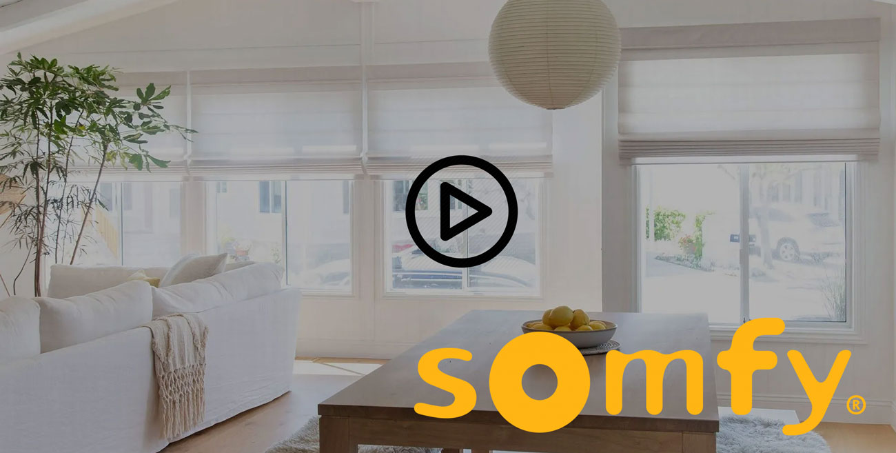Somfy Motorized Window Treatments